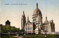 Paris CPA Le Sacre Coeur de Montmartre 