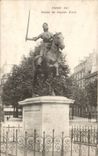 Paris CPA Statue of Jeanne of arc