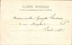 Paris CPA Statue de Balzac