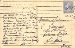 Paris CPA garden of Luxembourg