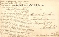 Paris CPA La passerelle de Passy (metro)