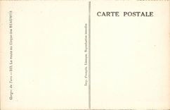 Falle von Tarn CPA die Strasse des Zirkuses von Beaumes