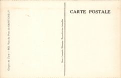 Falle von Tarn CPA Saint gesehen von der Brucke von Chely