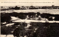 Royan CPA Gesamtabbildung von grossem das Tritonshorn genommene herrliche Hotel