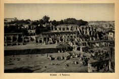 Italy Italia Roma CPA It palatino