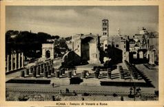 Italy Italia Roma CPA templo di Venere E Roma