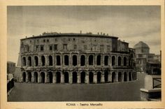 Italy Italia Roma CPA Teatro Marcello