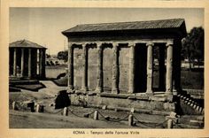 Italy Italia Roma CPA Templo della Fortuna Virile