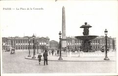 Paris CPA Place de la Concorde