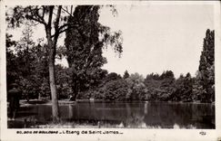 Paris CPA l'etang de Saint James