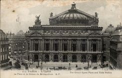 Paris - 9 - La Place de l'Opera CPA 