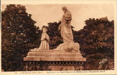 Lourdes - Appearance of the Sacring Heart in Bienheurese Marguerite Marie CPA