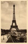 Paris - 7 - the Tower Eiffel - The Eiffel Tower CPA