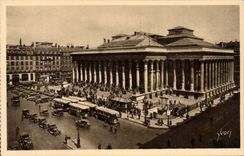 Paris - 2 - the Stock Exchange - The Exchange Building - Stock Exchange CPA
