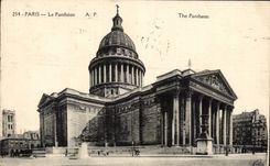 Paris - 5 - the Pantheon CPA