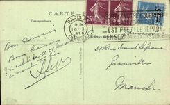 Paris - 5 - the Pantheon CPA