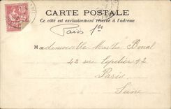 Paris - 1 - Le Louvre - Place du Carrousel - CPA 