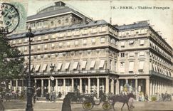 Paris - 1 - Theatre Francaise - caleche - CPA 