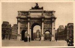Paris - 1 - L'Arc du Triomphe du Carrousel - CPA 