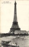 Paris -7 - Eiffel Tower - Eiffel Tower CPA