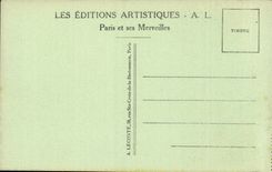 Paris - 10 - the Boulevard and the Gate Saint Denis CPA