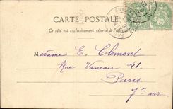 Paris - 19 - Park of the Chaumont Hillocks - the Brick Bridge - CPA