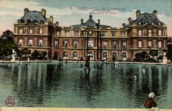 Paris - 6 - Palate of Luxembourg CPA