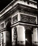 Paris - 8 - Sight of Night on Arc de Triomphe of Etoike CPA