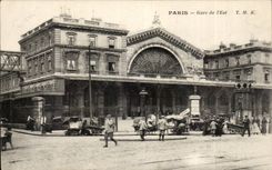 Paris - 10 - Station of East CPA