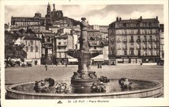 Puy - Michelet Place - CPA