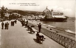 Nice - the Walk of the English and the Pier Walk - CPA