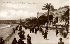 Nice - the Walk of the English - CPA