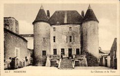 Nice - the Castle and the Tower - CPA