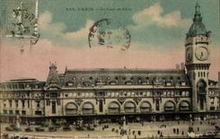 Paris - 12 - La gare du Lyon - CPA 