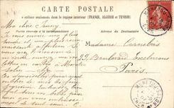 Paris - 6 - Garden of Luxembourg - Fountain of Medicis - CPA