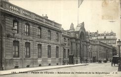 Paris - 8 - Elys3ee palace - Residence of the President of the Republic - CPA