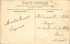 Paris - 8 - Entrance of the Elysium - CPA