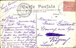 Paris - 8 - Place of the Harmony - Old Paris - Place Louis XV - illustration - CPA