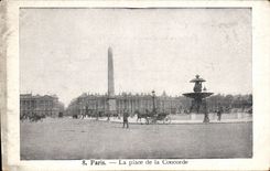 Paris - 8 - Place of the Harmony - CPA