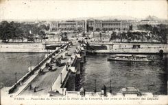 Paris - 8 - Place of the Harmony - seen from of the House of Commons - CPA