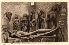 Moissac - Church Saint Pierre - Setting with the Tomb - CPA