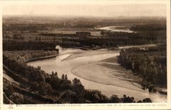 Moissac and Saint Nicolas of the Low register - Confluence of the Tarn - CPA