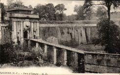 Bayonne - Gate of Spain - CPA