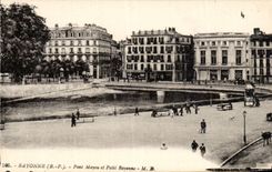 Bayonne - Bridge Mayou and Petite Bayonne - CPA