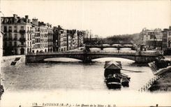 Bayonne - Quays of Nime - CPA