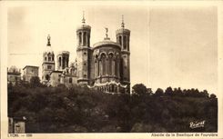 Lyon - Apse der Basilika von Fourviere - Reivax - - CPA