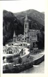 Lourdes - the Basilica - Gave CPA