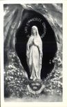 Lourdes - the Virgin of Cave CPA