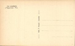 Lourdes - Appearance CPA