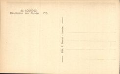 Lourdes - Blessing of Patients CPA